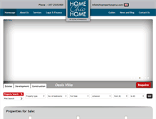Tablet Screenshot of chicpropertycyprus.com